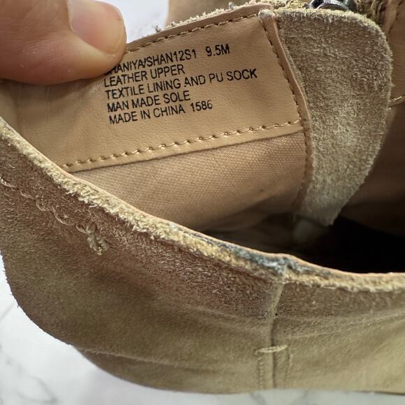 Y2K Steve Madden Women’s Boots Chunky sz 9.5 Suede #M344 - Picture 8 of 9